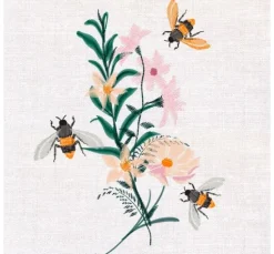 Serviette "Bienenausflug"