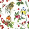 Serviette "Birds in Winter"