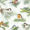 Serviette "Birds on Branch"