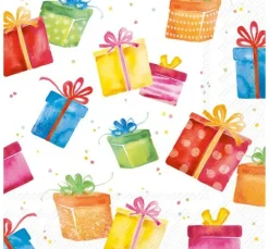 Serviette "Birthday Presents"