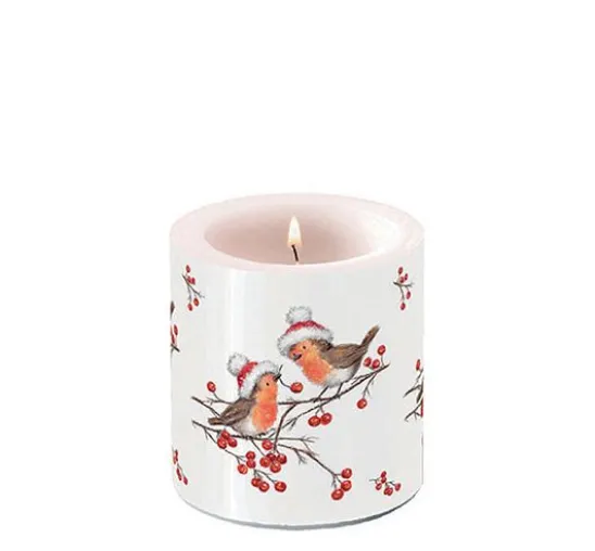 Serviette "Christmas Robins"