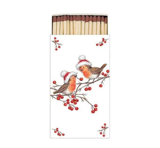 Serviette "Christmas Robins"