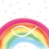 Serviette "Colorful Rainbow"