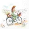 Serviette "Cycling"