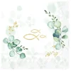 Serviette "Eucalyptus Fish"