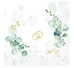 Serviette "Eucalyptus Wedding"