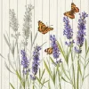 Serviette "Fliedertraum"