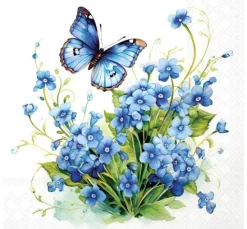 Serviette "Forget me Not"
