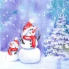 Serviette "Frosty Friends"