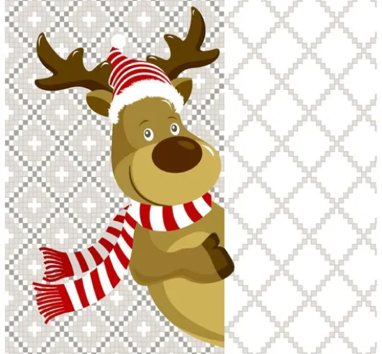 Serviette "Hello Christmas"
