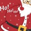 Serviette "Ho! Ho! Ho!"