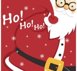 Serviette "Ho! Ho! Ho!"