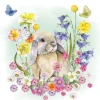 Serviette "Kleines Kaninchen"