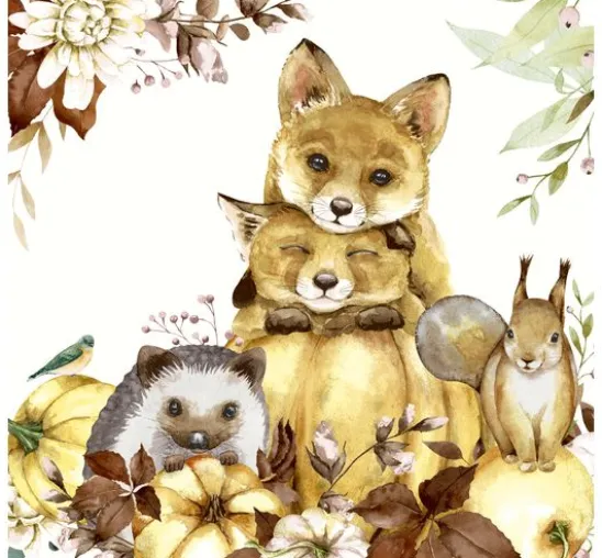 Serviette "Nature Cuteness"