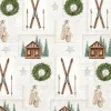 Serviette "Nordic Winter Collage"