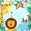 Serviette "Party Tiere"