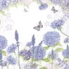 Serviette "Purple Wildflowers"