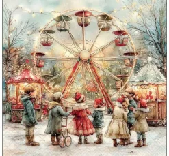 Serviette "Riesenrad"