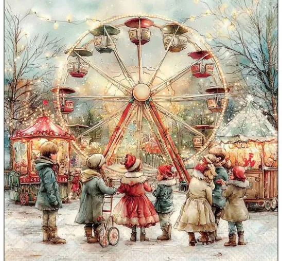 Serviette "Riesenrad"