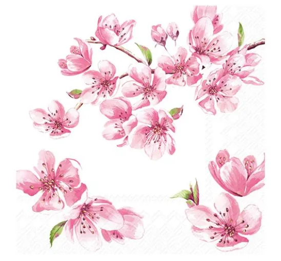 Serviette "Sakura Rose"