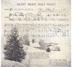 Serviette "Silent Night"