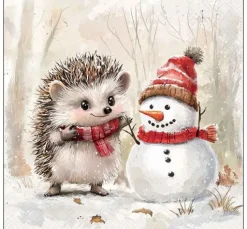 Serviette "Spike and Frosty"