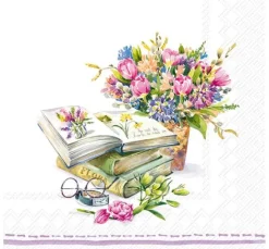 Serviette "Spring Novels"