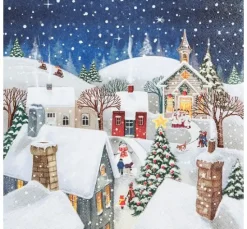 Serviette "Weihnachtsgeschichte"