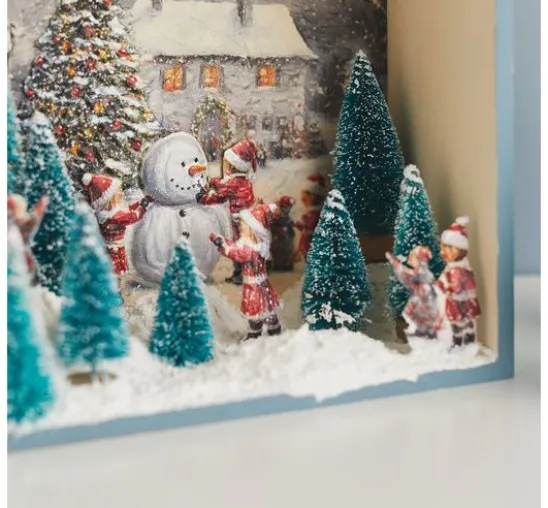 Serviette "Winternostalgie"