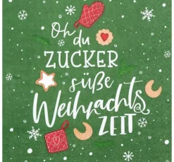 Serviette "Zuckersüße Zeit"