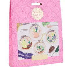 Sew and So On, Embroidery Hoop Decorations