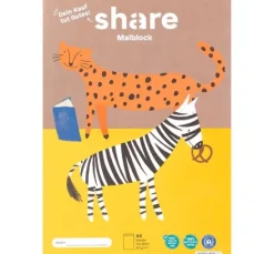 share Malblock A4, 100 Blatt