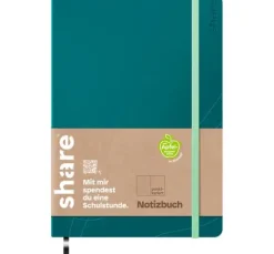 share Notizbuch A5, punktkariert