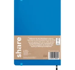 share Notizbuch A5, punktkariert