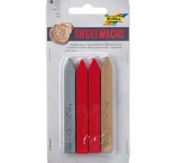 Siegelwachs, 4 farbig