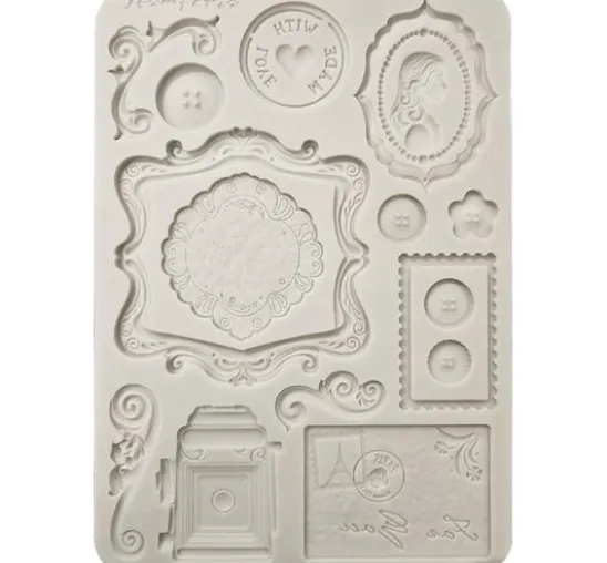 Silikonform A5 "Quiet Days - Plates"