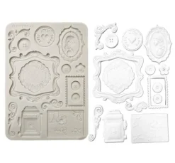 Silikonform A5 "Quiet Days - Plates"