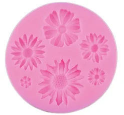 Silikonform "Blüten"