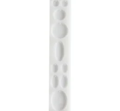 Silikonform für Schmuck "Anhänger Rund und Oval"
