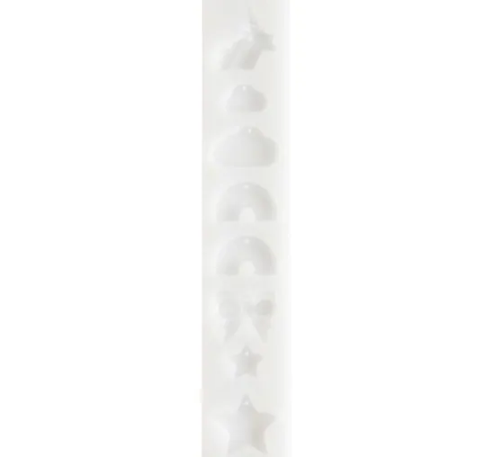 Silikonform für Schmuck "Regenbogen und Co"