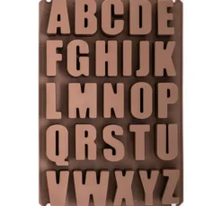 Silikon-Gießform "A-Z"