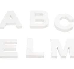 Silikon Gießform "Buchstaben & Zahlen"