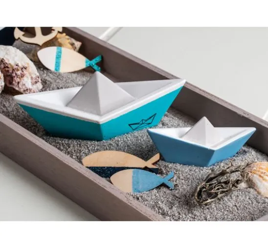 Silikon Gießform "Origami Boote"