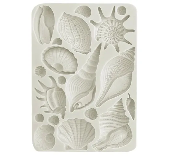 Silikon Gießform "Sea Land - Shells"