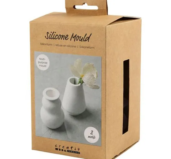 Silikon-Gießform "Vasen-Set"