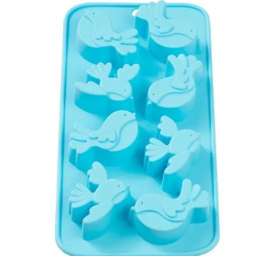 Silikon Gießform "Vögel"