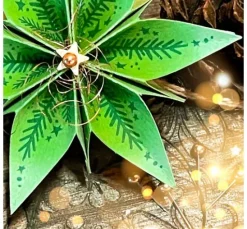Silikonstempel für Faltstern Groß 