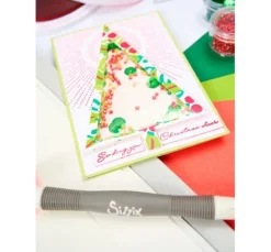 Sizzix A6 Stencil "Cosmopolitan - Shine Bright by Stacey Park"