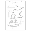 Sizzix Clear Stamp and Stencil Set "Merry and Light by Stacey Park"