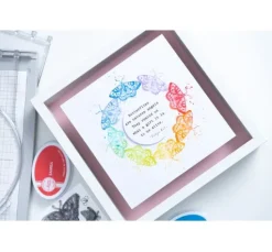 Sizzix Clear Stamps Set "Nature Butterflies"